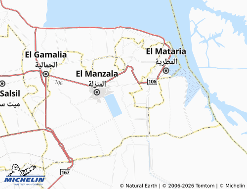 Mapa MICHELIN al-Bsaylah - ViaMichelin