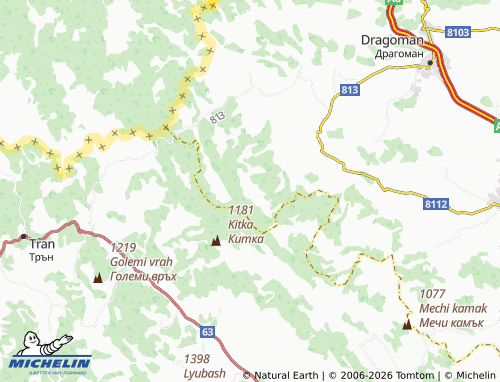 Mappa MICHELIN Chekanets - ViaMichelin