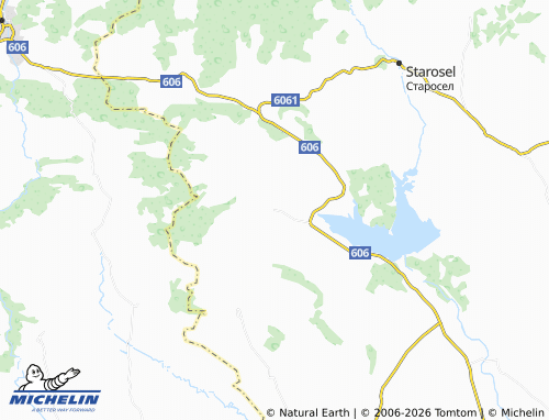 Mapa MICHELIN Malo Krushevo - ViaMichelin