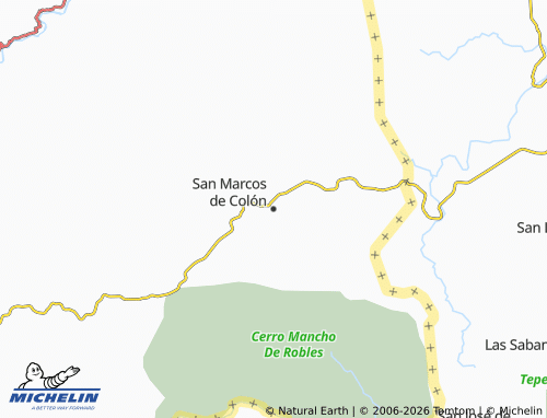 MICHELIN San Marcos de Colón map - ViaMichelin