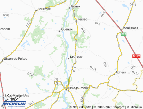 Mapa MICHELIN La Carte - ViaMichelin