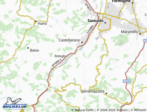 Mappa MICHELIN La Fredda - ViaMichelin
