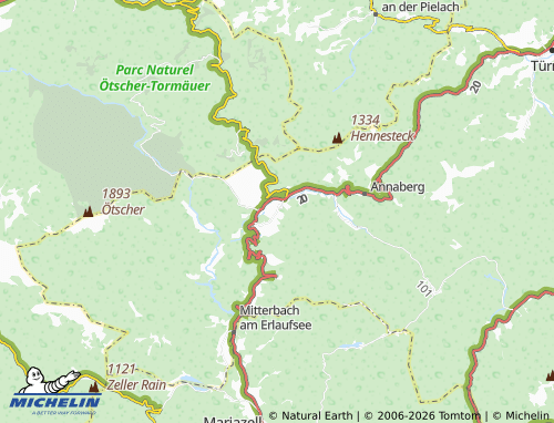 MICHELIN Joachimsberg map - ViaMichelin