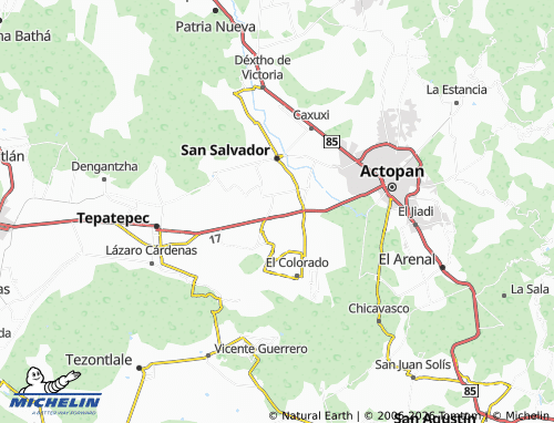Carte MICHELIN El Moro - ViaMichelin