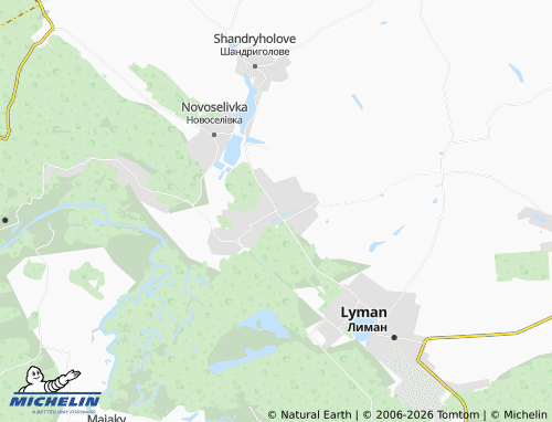 Mappa MICHELIN Drobysheve - ViaMichelin