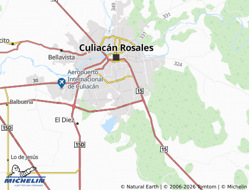 Mappa MICHELIN Huizaches - ViaMichelin