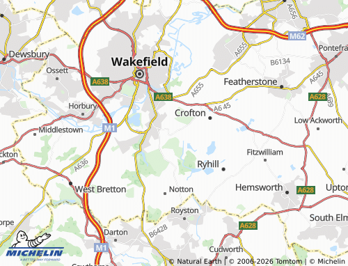 MICHELIN Walton map - ViaMichelin