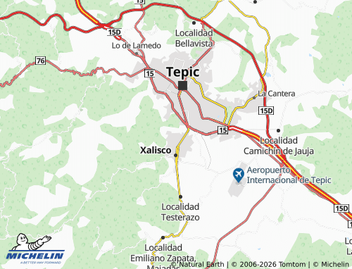 MICHELIN Saturno map - ViaMichelin
