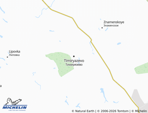 MICHELIN-Landkarte Timiryazevo - ViaMichelin