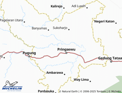 MICHELIN Bumi Arum map - ViaMichelin
