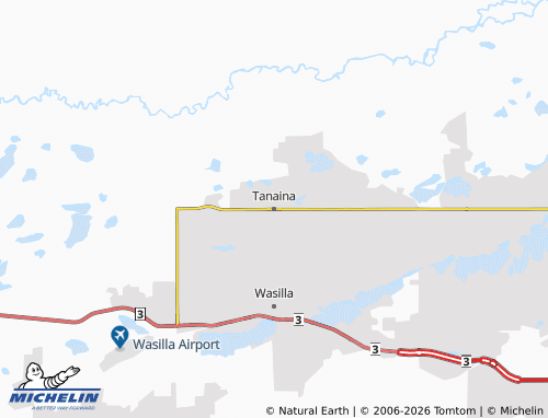 Mapa MICHELIN Tanaina - ViaMichelin