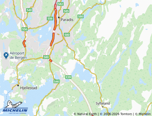 MICHELIN-Landkarte Valla - ViaMichelin