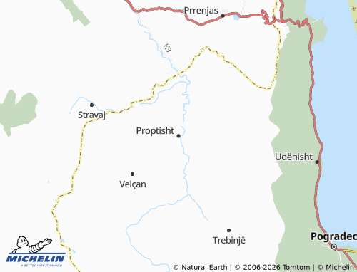 Mappa MICHELIN Proptisht - ViaMichelin