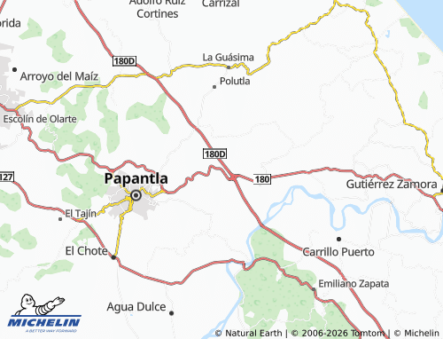 Mapa MICHELIN Totomoxtle - ViaMichelin