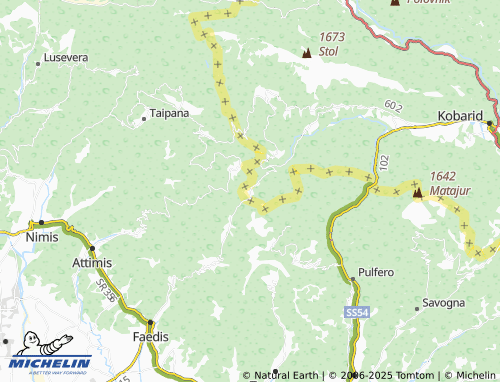 Carte MICHELIN Robidišče - ViaMichelin