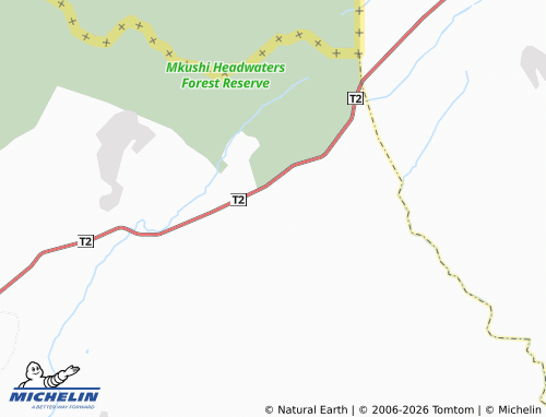 Mappa MICHELIN Mkwamba - ViaMichelin