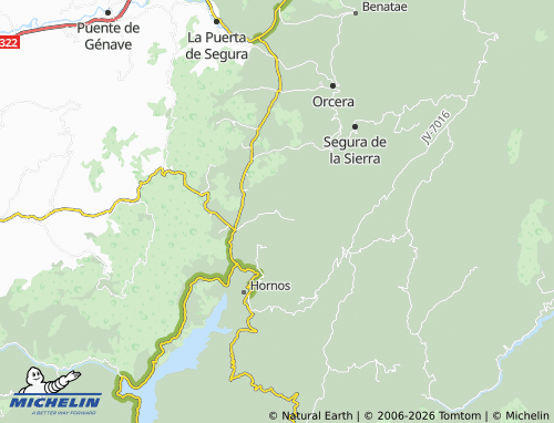 MICHELIN El Ojuelo map - ViaMichelin