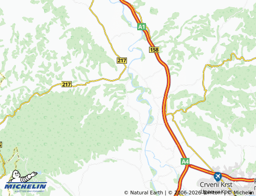 Carte MICHELIN Grejač - ViaMichelin