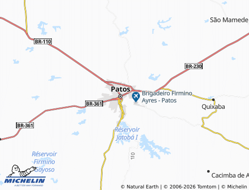 Mapa MICHELIN Brasilar - ViaMichelin
