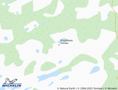 MICHELIN Khokhlovo map - ViaMichelin