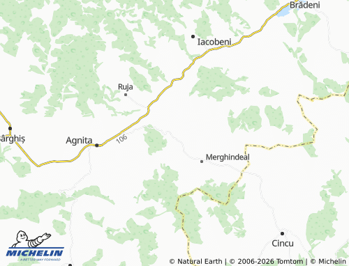 Mappa MICHELIN Dealu Frumos - ViaMichelin