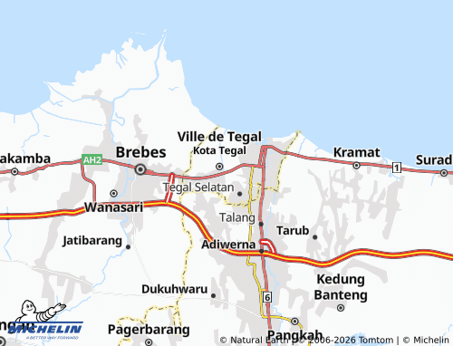 MICHELIN Sumurpanggang map - ViaMichelin