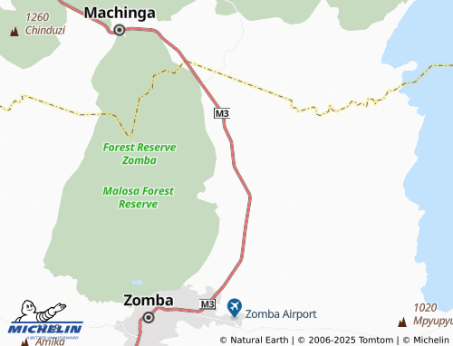 MICHELIN Kanache map - ViaMichelin