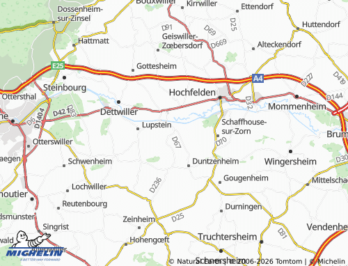 Mapa MICHELIN Ingenheim - ViaMichelin