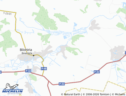MICHELIN Hulivtsi map - ViaMichelin