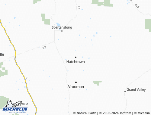 Kaart MICHELIN Hatchtown - ViaMichelin