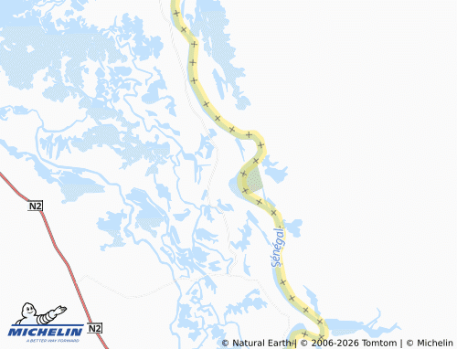 MICHELIN-Landkarte Sadel - ViaMichelin