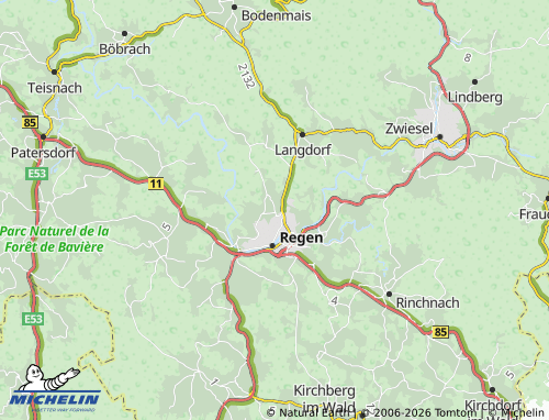 MICHELIN Schönhöh map - ViaMichelin
