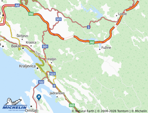 Mapa MICHELIN Zlobin - ViaMichelin