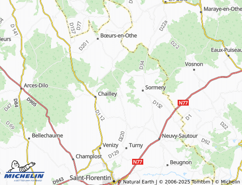 Carte MICHELIN Le Fays - ViaMichelin