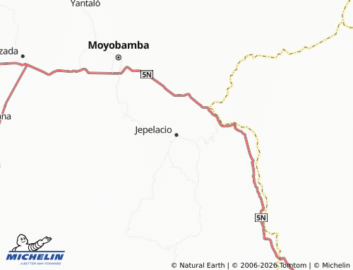 MICHELIN Jepelacio map - ViaMichelin