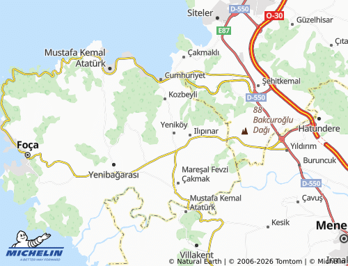 Mappa MICHELIN Yeniköy - ViaMichelin