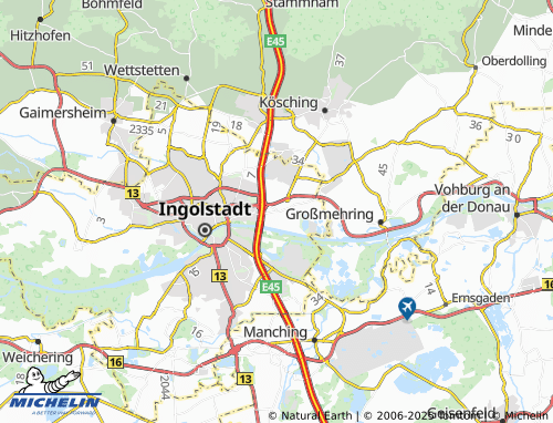MICHELIN Feldkirchen map - ViaMichelin