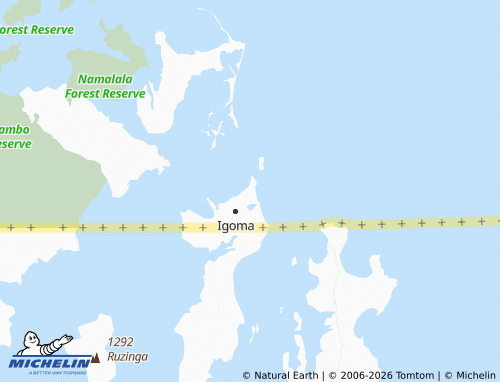 Carte MICHELIN Buwanga - ViaMichelin