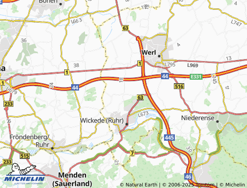 MICHELIN-Landkarte Schlückingen - ViaMichelin