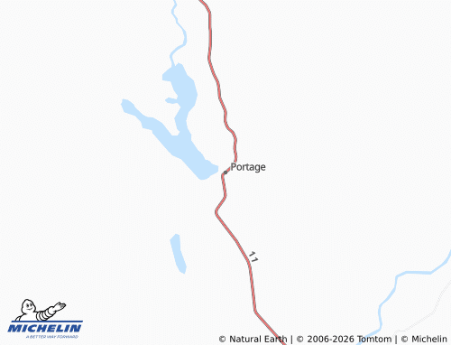 Carte MICHELIN Portage - ViaMichelin