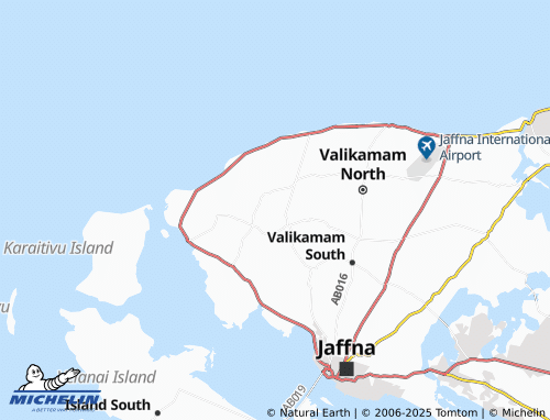 MICHELIN Piranpattai map - ViaMichelin