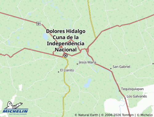 Mappa MICHELIN Las Flores - ViaMichelin