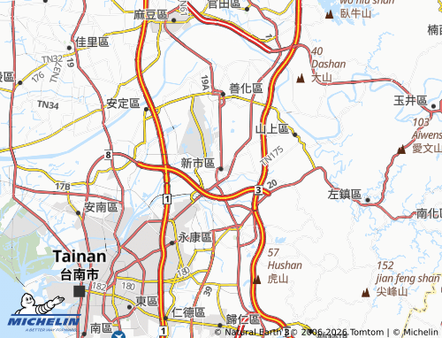 Kaart MICHELIN xin shi qu - ViaMichelin