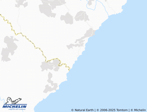 MICHELIN Mgxotyeni map - ViaMichelin