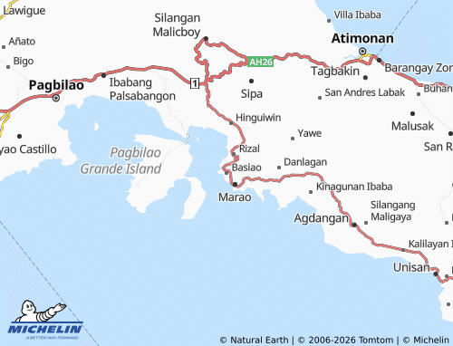 MICHELIN Basiao map - ViaMichelin