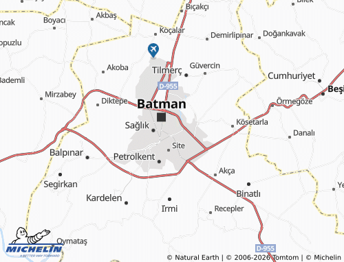 Mapa MICHELIN Şafak - ViaMichelin