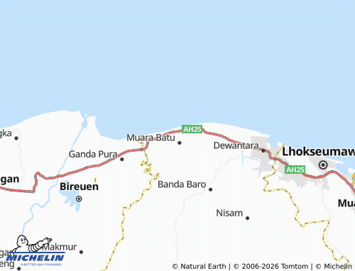 Mapa MICHELIN Dakuta - ViaMichelin