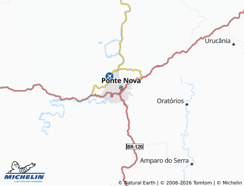 Mapa MICHELIN Nova Almeida - ViaMichelin