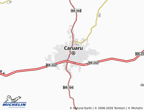 MICHELIN Morro do Bom Jesus map - ViaMichelin