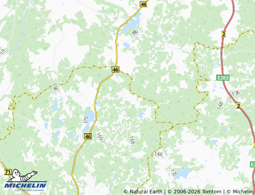 Mapa MICHELIN Lutike - ViaMichelin